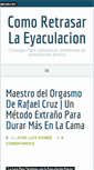 Mobile Screenshot of comoretrasarlaeyaculacion.net